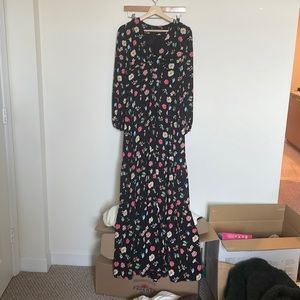 Cynthia Rowlet floral maxi dress